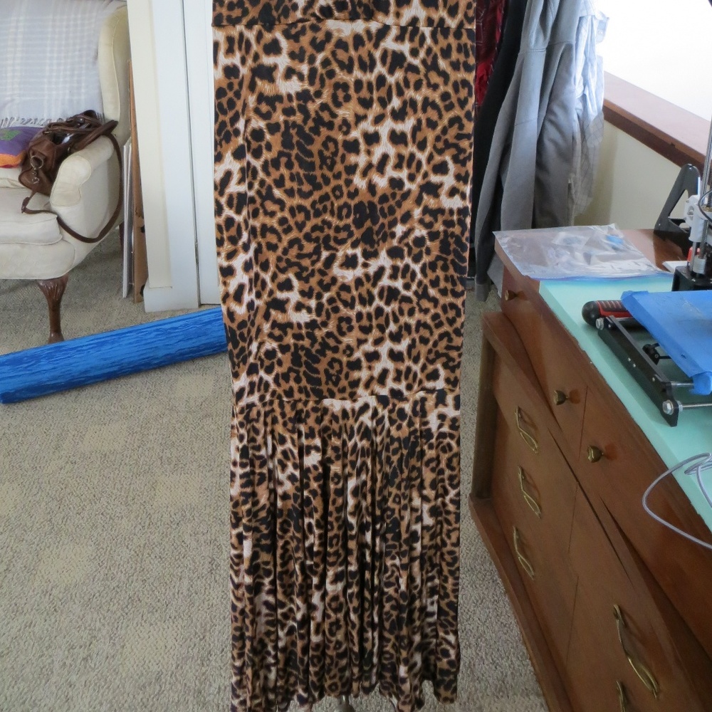 Plus sized Bodycon Leopard Print 2xl